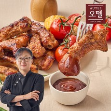 오뗄 급식의대가 바베큐 폭립, 1개, 500g