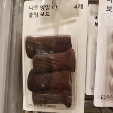 JAJU 자주 니트 양말 슬립 보드 4개 499311