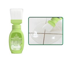 하비앤하트 침투형 투명 방수페인트 붓 일체형 타입 셀프 옥상 투명 발수 외벽 욕실 베란다, 1개, 300g