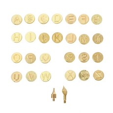 레터 납땜인두 작업 버너 팁 가죽 브랜딩 아이언 도구 버닝 레터 헤드 레터 스텐실 엠보싱 버닝 팁 스토브 조각 구리 1세트