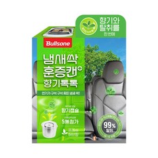 불스원 냄새싹 훈증캔 플러스 향기톡톡 차량용 탈취제 프레쉬허브향, 40ml, 1개