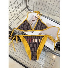泳裝比基尼繫帶分體泳衣多色女士套裝性感泳衣bikini外貿歐美吊帶, M