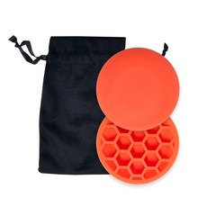 수리오 허니스텝볼 지면반력 골프 스윙 자세교정기, 1개, 오렌지