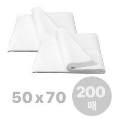 부드러운 일회용 베게커버 대용량 부직포 위생시트 200매