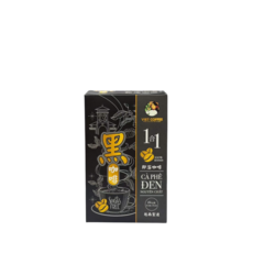 VIET COFFEE越南黑咖啡，即溶無糖，原產風味獨立包裝保新鮮, 1個, 16包