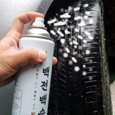 BJBS 자동차 타이어 스노우 스프레이 체인, BJBS백전백승 스프레이체인+장갑, 1개, 500ml