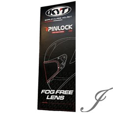 KYT TTC TT-COURSE 除霧片 PINLOCK 防霧 原廠安全帽專用鏡片, 1個