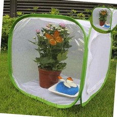 간이 접이식 곤충 케이지 미니 휴대용 곤충 채집통 키우기 관찰, 케이지 061200DC