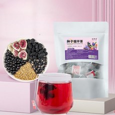 하이와 씨앗순환차 무화과 검은콩 오디 흑구기자 아마씨 혼합 침출차, 1개, 1개입, 1mg