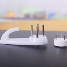 그림걸이 못자국없는 액자못 시계 벽걸이 인테리어핀 소형후크 고리 레일, 대형, 대형, 1개