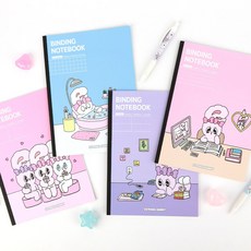 에스더버니 제본노트 4종 SET + 1권추가, 5권 (8809973119120)