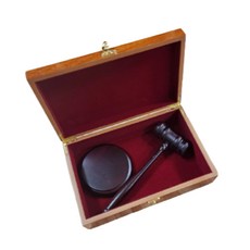 판사봉 법봉 판사 망치 회의 나무 법정 모의재판 gw몰, A+나무상자, 1개