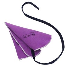 클라리넷 피콜로 플루트 색소폰(보라색)에 적합한 내부 튜브용 클리닝 천 면봉 (Color-Purple), 1개