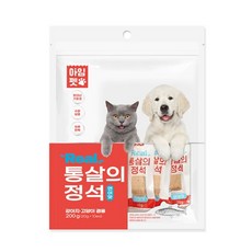 아임펫 통살의 정석 강아지 고양이 겸용 간식, 연어, 200g, 3개