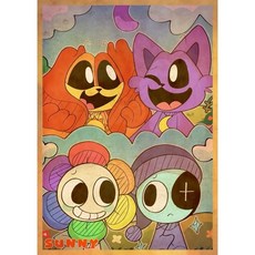 게임 포스터 스티커 벽 아트 인쇄 방수 홈 거실 침실 미적 장식, 5. z15