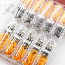 투명 케이스 보관함 포장된 호각 비상신호 체육 심판 훈련 안전교육 야외활동, 1개, 상세페이지 참조