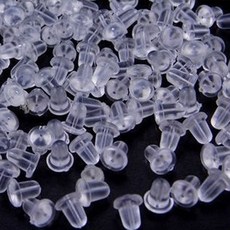 캔디플래닛 100개입 5mm 귀걸이 뒷마개 클러치 실리콘 고무마개