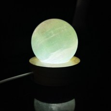 мσσи_нασ ᙏ̤̫͚ 黑79 螢石球 水色科幻 5.2cm 帶絲綢光 星空光綠螢石 透明螢石 藍螢石, 1個