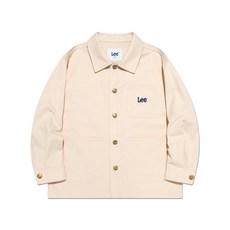 매장정품 Lee 키즈 워시드 워크 홑겹자켓 아이보리 LK2501JK02IV