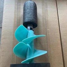 전기 나일론 코어리스 낚시 나선형 드릴 얼음 낚시용 포지셔닝, 4. 45 centimeters, 1개