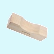 CH 편백 목베개 나무 목침 낮잠 피톤치드 소형, one, 목침/경침