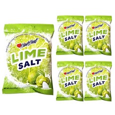 하트비트 라임향 소금사탕 소금캔디, 10개, 120g