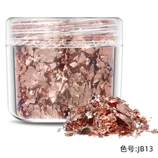 금박 에폭시 송진 충전 콘페티 몰드 DIY 네일 아트 캔들 쥬얼리 제작 장식 스팽글 30 개, 13 13, 1개