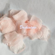 婚禮撒花 裝飾花瓣仿真花瓣 桃粉色手拋撒花花瓣 仿真結婚生日布置裝飾diy舞蹈情調混裝淡粉色, 丁香紫色,情人節510片 填充物愛心【無需揉搓】, 1個