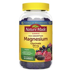 Nature Made 萊萃美 Hi Absolute 甘胺酸鎂 100mg 軟糖, 1個, 90顆