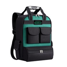 슈툴스 17인치 그린 클래식 대용량 다용도 공구백팩 신제품, 1개