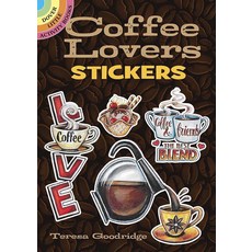 COFF 오프ee LOVE 러브rs Stickers DOVER 오버 Little Activity Books: FOOD 푸드 147128, COFF 오프ee LOVE 러브rs Stickers D