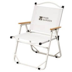 모비가든 캠핑의자 3.15kg NX2265038, 1개, 화이트