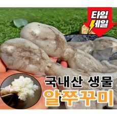 [당일조업배송] 국내산 서해안 생물 알쭈꾸미, 1개, 1kg