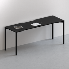 다가구 페르마타 네오 책상 2000, 블랙상판/블랙프레임