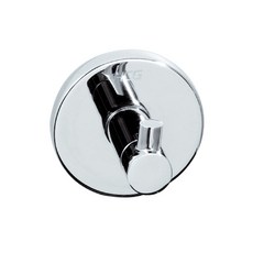 LKG 簡約鍍鉻壁掛鉤，浴室廚房毛巾衣物掛鉤，時尚收納, HCG和成 居家系列-BA8281S 單衣鉤, 1個