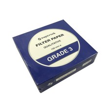 슈퍼텍 여과지 정성적 3등급 150mm(직경) 팩 100매, 1개