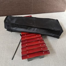 15음계 실로폰 학생 초보자용 알루미늄 가용 금속 글로켄슈필 오르프 탭핑 피아노 타악기, Xylophone