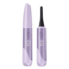Eyecurl 睫毛燙卷器 USB充電 四檔溫度 持久定型 電加熱睫毛夾, 紫色, 如圖所示