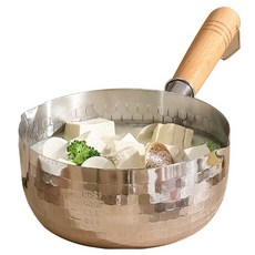 Tiger Pavilion 스테인레스 스틸 편수냄비, 1개, 실버, 20cm