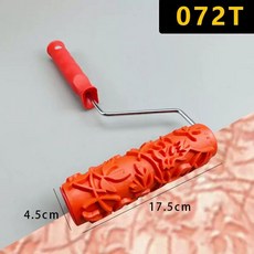 질감 장식 철제 무늬 나무결무늬 무늬롤러 패턴 벽장식, 072T, 1개