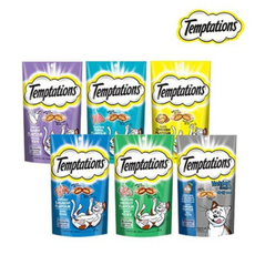 템테이션 대용량 고양이간식 160g, 풍부한 해산물맛, 180g, 1개