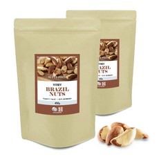 [특가구성] 햇 브라질너트 페루산 A등급 MD 최신통관 (파격행사), 450g, 2개