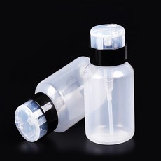 휴대용 아세톤 리무버 클렌징워터 펌프 리필용기 투명공병 여행용공병 전용용기, 1개