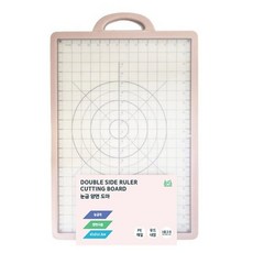 렛츠쿠킹 깔끔하게 잘라쓰는 눈금 양면도마