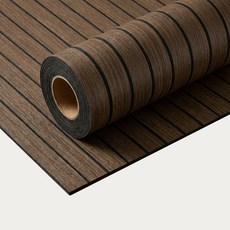 에브리엔 붙이는 이지템바보드 3Tx600x2 500 접착식 단열 벽지, 월넛