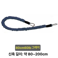 트레이닝 풀업 스포츠 저항 근력 헬스장 연습 복싱 웨이트 스트랩, 1개, 80cm 60lb 그레이