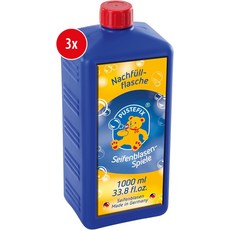 PUSTEFIX 푸스테픽스 비누방울 리필 1L x 3개