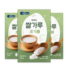 베베쿡 유기농 쌀가루 초기 12g x 10p, 120g, 15개