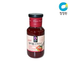 청정원 고추장 돼지불고기 양념, 500g, 5개