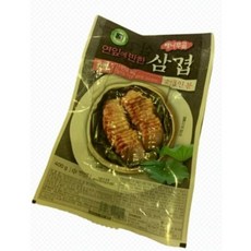 배나무골 연잎향긋한 연잎삼겹살 통삼겹슬라이스 전자레인지4분조리, 1개, 400g